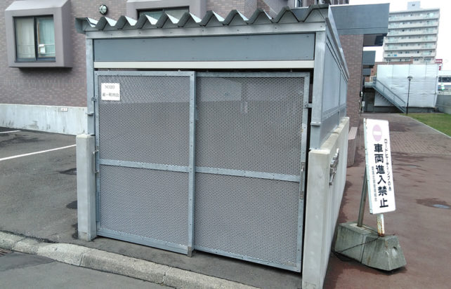 ゴミステーション